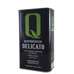 Huile d'Olive Extra Vierge Delicato Leccino bidon - Quattrociocchi - 3l