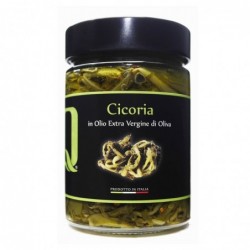 Chicorée à l'huile d'olive extra vierge - Quattrociocchi - 320gr