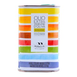 Huile d'Olive Extra Vierge Rainbow Fruité Intense bidon - Muraglia - 250ml