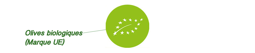 Olives bio italiennes Label UE